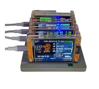 Frewurwer Minero 4X1060KH/S con 4 Ranuras y Soporte, Pantalla Inteligente de 2,8 Pulgadas, Velocidad Mejorada, para Bitcoin, Criptomonedas y Lotería en Solitario
