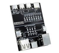 Frewurwer Módulo de Prueba de Cables Multifunción T5, Comprobador de Cables de Datos con Detección de Anomalías y Diagnóstico Rápido para USB/Tipo C/para Interfaz.