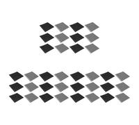Frewurwer Paquete de 36 Paneles AcúSticos Autoadhesivos, Paneles de Espuma Insonorizados de 12X12X1 Pulgadas, Paneles de Pared Insonorizados Studio