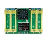 Frewurwer Probador de Capacidad de Batería 21700 Probador de Capacidad de Batería 21700 Pantalla de 1.77 Pulgadas Probador de Batería Integrado de Carga y Descarga de 4 Canales Resistencia Interna