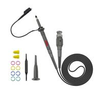 Frewurwer Sonda de Osciloscopio P6100 de 100 MHz, Sonda Pasiva Universal 10x para Osciloscopio, Fidelidad de Señal Mejorada, para la Mayoría de los Osciloscopios.