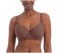 Freya Women’s Idol Underwire Molded T-Shirt Bra Sujetador para Camiseta, Opaco, Café Tostado, 34E para Mujer