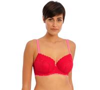 Freya Brasier de Media Copa con Relleno y Aros para Mujer, Rojo Intenso (Chilli Red), 70G