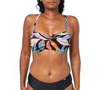 Freya Desert Disco Underwire Bandeau Bikini Top Parte Superior, Multi, 80F para Mujer