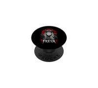 Freya Diosa Nórdica Mitología Germánica Runas Vikingas PopSockets PopGrip Adhesivo