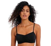 Freya Jewel Cove - Bralette Oculto con Aros para Mujer, Negro Liso, 36G