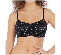 Freya Jewel Cove Concealed Underwire Bralette Parte Superior de Bikini, Negro, 32G para Mujer