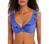 Freya Jewel Cove - Top de Bikini con Aros para Mujer, Azure Liso, 80E