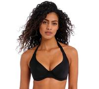 Freya Jewel Cove - Top de Bikini con Aros para Mujer, Negro Liso, 32G