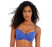 Freya Jewel Cove Sweetheart Bikini Top, Azul Sólido, 85E