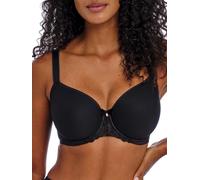 Freya Loveland Underwire Molded Spacer Bra Sujetador para Camiseta, Negro Explosivo, 80G para Mujer