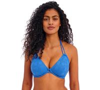 Freya Nomad Nights - Bikini halter con aros para mujer, Atlantic, 70D