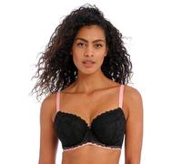 Freya Offbeat-Media Carcasa Acolchada con asa Sujetador, Opaco, Negro, 75G para Mujer