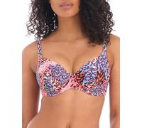 Freya Serengeti Haze Plunge - Parte superior de bikini, Multicolor, 95D