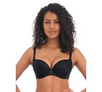 Freya Signature Underwire Padded Plunge Bra Sujetador, Opaco, Negro, 90D para Mujer