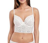 Freya Soiree - Bralette de Encaje con Aros para Mujer, Blanco, 65G