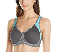 Freya Sujetador Deportivo con Aros Sonic, Opaco, Gris Oscuro, 85B para Mujer