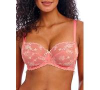 Freya Women's Offbeat Decadence Underwire Side Support Bra Sunset Coral