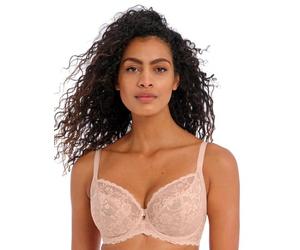 Freya Women's Offbeat Underwire Plunge Bra, Natural Beige, 38E