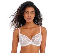 Freya Women's Offbeat Underwire Plunge Bra, White, 36E