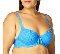 Freya Women's Sundance Underwire Sweetheart Bikini Top, Blue Moon, 36FF