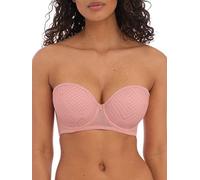 Freya Women's Tailored Underwire Strapless Bra Sujetador, Opaco, Rosa Ceniza, 85H para Mujer