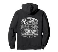 Freyas Apothecary Custom Charms Antiguo Misterio nórdico Sudadera con Capucha