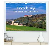 Freyburg - Die Perle im Unstruttal (hochwertiger Premium Wandkalender 2026 DIN A2 quer), Kunstdruck in Hochglanz: Im Herzen der Weinregion Saale-Unstrut