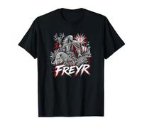 Freyr Viking Dios De La Fertilidad Nórdico Pagano Camiseta