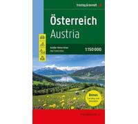 Freytag-Berndt Austria Big Travel Atlas 1:150,000 Hardback (Tapa dura)
