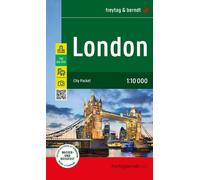 Freytag-Berndt London, City Pocket, City Plan 1:10.000 (Map) (Importación USA)