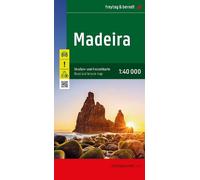 Freytag-Berndt Madeira, Road and Leisure map 1:40.000 (Map) (Importación USA)