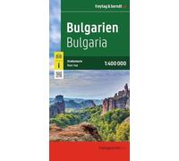 freytag & berndt Straßenkarte Bulgarien 1:400.000: wegenkaart 1:400.000: AK 0902 (F&B Wegenkaarten)