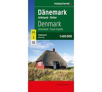 freytag & berndt Straßenkarte Dänemark, Grönland - Färöer 1:400.000: Grönland - Färöer