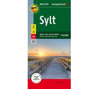 Freytag Berndt Sylt, Walking Cycling & Leisure Map 1:35. (Map) (Importación USA)