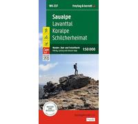 freytag & berndt Wanderkarte Saualpe, Region Lavanttal - Koralpe - Region Schilcherland 1:50.000: mit Infoguide: WK 237
