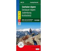 freytag & berndt Wanderkarte Seetaler Alpen - Seckauer Alpen - Judenburg - Knittelfeld 1:50.000: Seckauer Alpen - Judenburg - Knittelfeld, mit APP, wasserfest und reißfest: WK 212