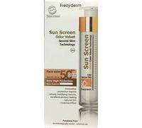 Frezyderm color velvet 50+ sun screen sunscreen second skin technology, 50ml by FrezyDerm