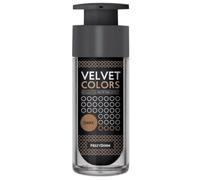 Frezyderm Velvet Colors Maquillaje Mate - Base Maquillaje Oscura, 30ml I Acabado Natural, Disimula Manchas, Arrugas, Bolsas de los Ojos, para Acné, Piel Grasa y Sensible