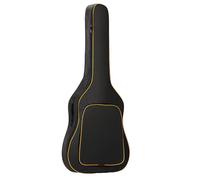 Frfik Bolsa para guitarra acústica de 106 cm, mochila ligera de tela Oxford con espacio para libros A4, ideal para transportar de forma segura sobre la marcha, multicolor, single attribute, Unisex