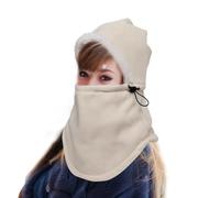 Frfik Bufanda y Sombrero con Capucha Caliente Y Impermeable Al Viento, Bufanda y Gorro de Esquí, para las Mujeres de Invierno para Actividades al Aire Libre Esquí Patinaje Snowboard Ciclismo Camping