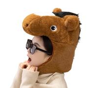 Frfik Cabeza de caballo - Accesorio de cabeza de disfraz 2026 | Accesorios de vestir de Año Nuevo chino - para carnaval, festividades, cumpleaños