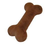 Frfik Cojín largo de peluche PP y terciopelo - 35 cm mini hueso, cojín en forma de hueso | Čoussin decorativo, almohada larga y suave para sofá, dormitorio, peluche