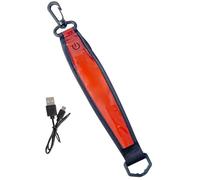 Frfik Colgantes reflectores de seguridad, llavero de alta visibilidad, correas reflectantes, colgantes portátiles como etiqueta de mochila para correr, ciclismo, caminar, ropa, silla de ruedas