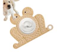 Frfik de lamer de Silicona para Perro, Alfombra de lamer Mascotas para Perros - Tazas de succión de Silicona Mat de alimentación Forma de la Rana - Bandeja de alimentación Lenta, Placa sin