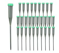 Frfik Flower Water Tubes - 30 Piece Value Set | Green & Durable Floral Vials, Leakproof Stem Water Picks for Home School Crafts Living Room Lily Bud Milkweed and Freshness Preservation