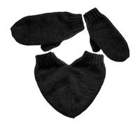Frfik Guantes de invierno - Par de manoplas con calor adicional para tomarse de las manos | Guantes en forma de corazón para mujer para el invierno, para Navidad, paseos al aire libre, cumpleaños