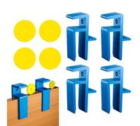 Frfik Herramienta de escribas, U Scribe Jig - Plantilla y herramienta de carpintería,Ajuste de muebles, instalación de gabinetes, herramientas de patada para los pies para trabajar la carpintería