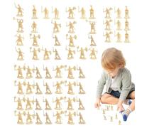 Frfik Hombres Soldados | Figuras Miniaturas Detalladas - 100 Figuras Miniaturas para Juegos de Imitación Cumpleaños Decoración Pasteles Proyectos Educativos
