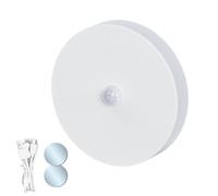 Frfik Luz Nocturna Con Sensor De Movimiento - Lámpara LED Recargable De 2 Niveles - Luces Magnéticas Para Gabinetes,Para Uso En Bajo Gabinete, Cocina, Armario, Dormitorio, Baño, Pasillo, Y La Pared